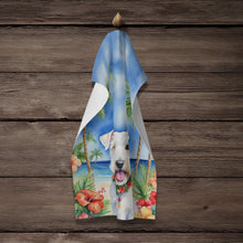 Load image into Gallery viewer, Sealyham Terrier Luau Kitchen Towel