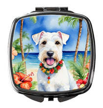 Load image into Gallery viewer, Sealyham Terrier Luau Compact Mirror – Stylish Purse Mirror with Artistic Covers
