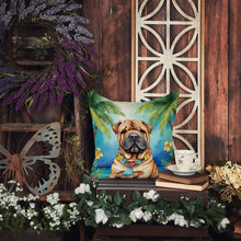 Load image into Gallery viewer, Shar Pei Luau Throw Pillow - 14x14 Decorative Pillow – Art for Your Home &amp; Patio