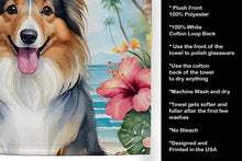 Load image into Gallery viewer, Sheltie Luau Kitchen Towel