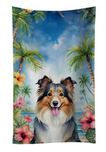 Load image into Gallery viewer, Sheltie Luau Kitchen Towel