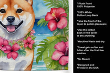 Load image into Gallery viewer, Shiba Inu Luau Kitchen Towel