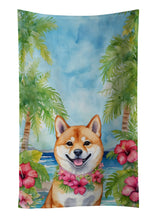 Load image into Gallery viewer, Shiba Inu Luau Kitchen Towel
