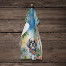 Load image into Gallery viewer, Shih Tzu Luau Kitchen Towel