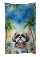 Load image into Gallery viewer, Shih Tzu Luau Kitchen Towel