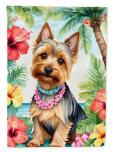 Load image into Gallery viewer, Silky Terrier Luau House Flag