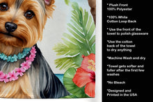 Load image into Gallery viewer, Silky Terrier Luau Kitchen Towel