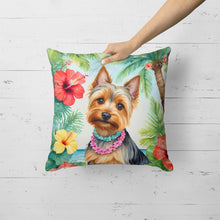 Load image into Gallery viewer, Silky Terrier Luau Throw Pillow