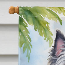 Load image into Gallery viewer, Skye Terrier Luau House Flag