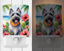 Load image into Gallery viewer, Skye Terrier Luau Ceramic Night Light
