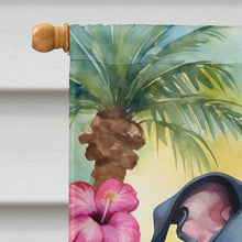 Load image into Gallery viewer, Staffordshire Bull Terrier Luau House Flag