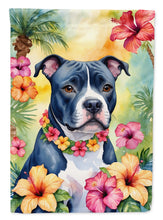 Load image into Gallery viewer, Staffordshire Bull Terrier Luau House Flag