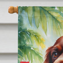 Load image into Gallery viewer, Sussex Spaniel Luau House Flag