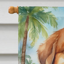 Load image into Gallery viewer, Tibetan Mastiff Luau House Flag