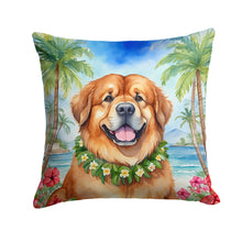 Load image into Gallery viewer, Tibetan Mastiff Luau Throw Pillow