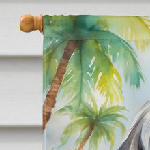 Load image into Gallery viewer, Tibetan Terrier Luau House Flag