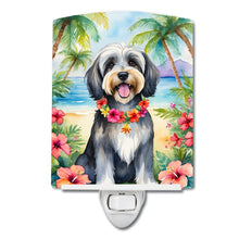 Load image into Gallery viewer, Tibetan Terrier Luau Ceramic Night Light