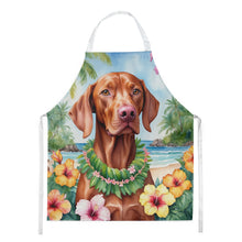 Load image into Gallery viewer, Vizsla Luau Apron – Artist-Designed Kitchen, BBQ &amp; Craft Apron