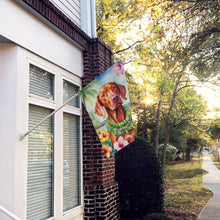 Load image into Gallery viewer, Vizsla Luau House Flag
