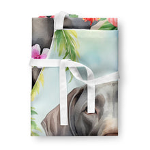 Load image into Gallery viewer, Weimaraner Luau Apron – Artist-Designed Kitchen, BBQ &amp; Craft Apron
