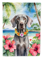 Load image into Gallery viewer, Weimaraner Luau House Flag