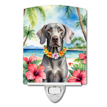 Load image into Gallery viewer, Weimaraner Luau Ceramic Night Light
