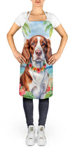 Load image into Gallery viewer, Welsh Springer Spaniel Luau Apron – Artist-Designed Kitchen, BBQ &amp; Craft Apron