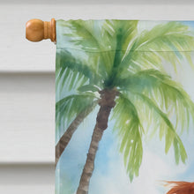 Load image into Gallery viewer, Welsh Springer Spaniel Luau House Flag