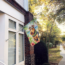 Load image into Gallery viewer, Welsh Terrier Luau House Flag