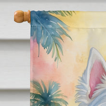 Load image into Gallery viewer, Westie Luau House Flag