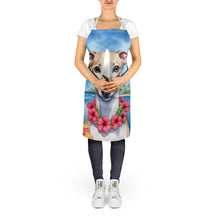 Load image into Gallery viewer, Whippet Luau Apron – Artist-Designed Kitchen, BBQ &amp; Craft Apron
