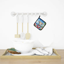 Load image into Gallery viewer, Whippet Luau Pot Holders - Set of 2 Decorative Kitchen Helpers | Made in the USA