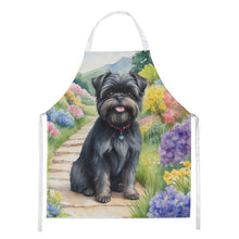 Load image into Gallery viewer, Affenpinscher Spring Garden Apron – Artist-Designed Kitchen, BBQ &amp; Craft Apron
