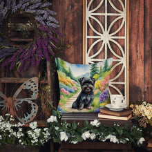 Load image into Gallery viewer, Affenpinscher Spring Garden Throw Pillow
