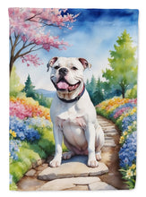 Load image into Gallery viewer, American Bulldog Spring Path House Flag