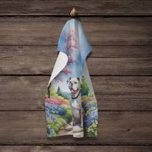 Load image into Gallery viewer, American Bulldog Spring Garden Kitchen Towel