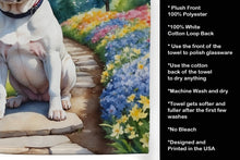 Load image into Gallery viewer, American Bulldog Spring Garden Kitchen Towel