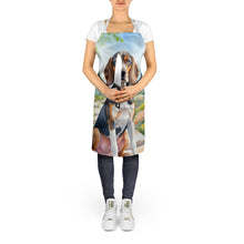 Load image into Gallery viewer, American English Coonhound Spring Garden Apron – Artist-Designed Kitchen, BBQ &amp; Craft Apron
