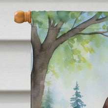 Load image into Gallery viewer, American English Coonhound Spring Path House Flag