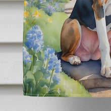 Load image into Gallery viewer, American English Coonhound Spring Path House Flag
