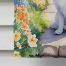 Load image into Gallery viewer, American Eskimo Spring Path House Flag