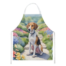 Load image into Gallery viewer, American Foxhound Spring Garden Apron – Artist-Designed Kitchen, BBQ &amp; Craft Apron