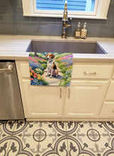 Load image into Gallery viewer, American Foxhound Spring Garden Kitchen Towel