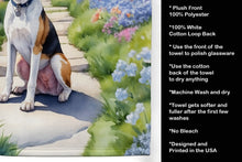 Load image into Gallery viewer, American Foxhound Spring Garden Kitchen Towel