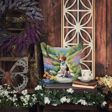 Load image into Gallery viewer, American Foxhound Spring Garden Throw Pillow