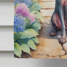 Load image into Gallery viewer, American Hairless Terrier Spring Path House Flag