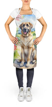 Load image into Gallery viewer, Anatolian Shepherd Spring Garden Apron – Artist-Designed Kitchen, BBQ &amp; Craft Apron