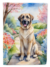 Load image into Gallery viewer, Anatolian Shepherd Spring Path House Flag