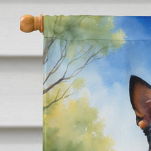 Load image into Gallery viewer, Australian Cattle Dog Spring Path House Flag