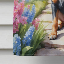 Load image into Gallery viewer, Australian Cattle Dog Spring Path House Flag